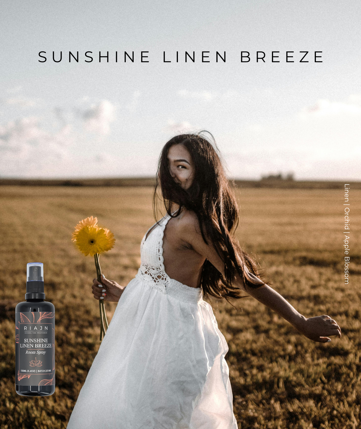 SUNSHINE LINEN BREEZE ROOM SPRAY