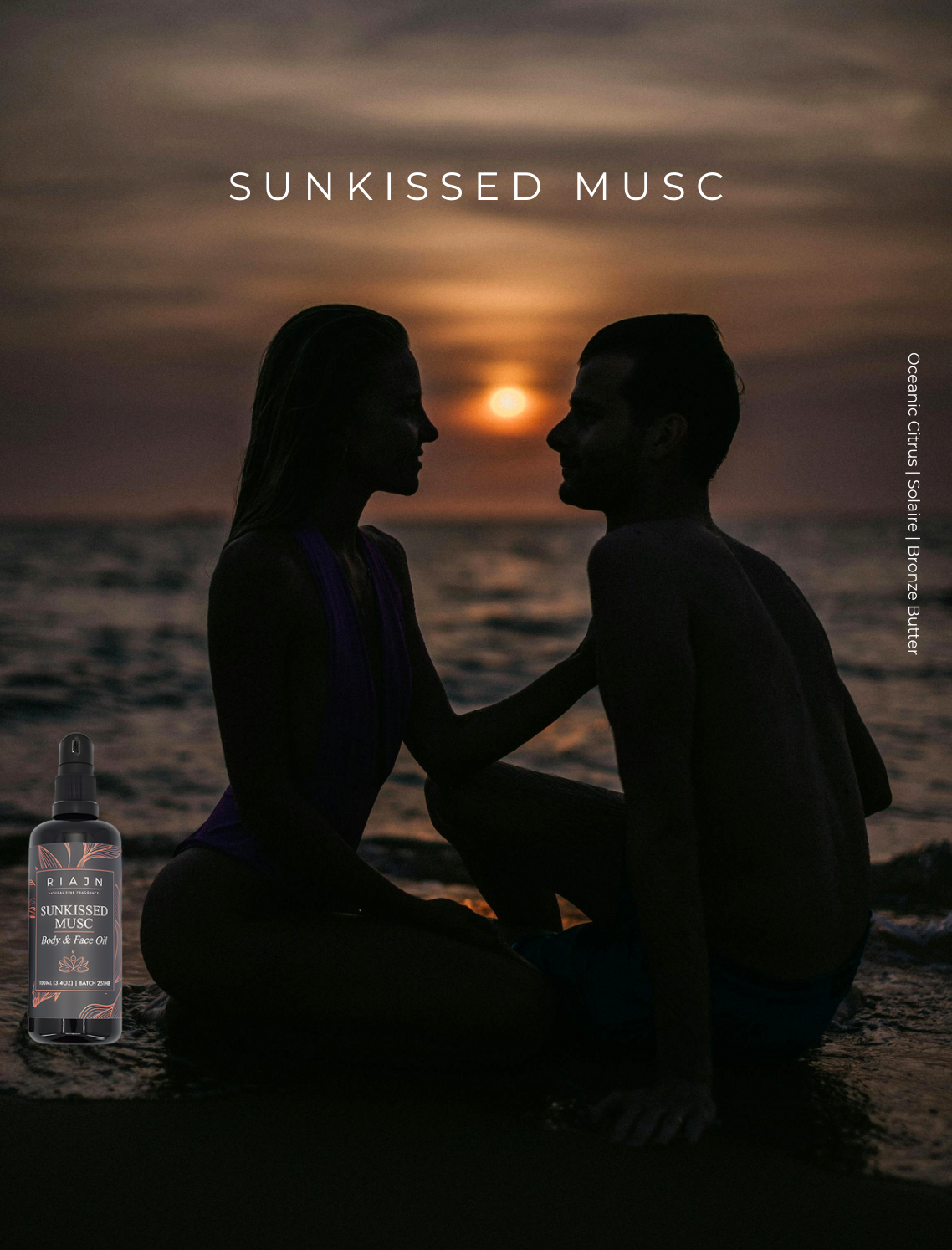 SUNKISSED MUSC BODY + FACE OIL